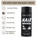 VOLLUCK Hair Fiber for Thickening - Long-lasting Natural Hair Loss Solution for Men & Women - 28g Black - Buy Online on GoSupps.com