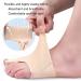 Hallux Valgus Socks - Soft Gel Pad Toe Spreader for Pain Relief & Correction | Breathable Elastic Bale Toe Bandage - Buy Online on GoSupps.com