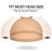 Flesh Colored Wig Caps for Women - 20 Pieces Lace Front Stocking Caps for Wigs - Buy Online on GoSupps.com