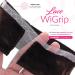 Milano Collection Lace Wig Grip Band - Original Velvet Headband for Lace Wigs, Frontals - Chocolate Brown 2 Pack - Buy Online on GoSupps.com