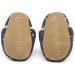 Dotty Fish Suede Baby Slippers | Warm Fleece Lined Infant Toddler Shoes | Non-Slip Soft Sole for Boys and Girls | 0-6 Months to 5-6 Years | Silver Stars - Buy Online on GoSupps.com