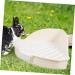 BESPORTBLE 3pcs Rabbit Triangle Potty Toilet Pets Pet Litter Basin Guinea Pig Potty Hamster Indoor Abs White 25.00X19.00X10.00CMx3pcs Whitex3pcs - Buy Online on GoSupps.com