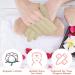 Canipha 10-Pack Castor Oil Wraps for Finger Arthritis & Tingling - Reusable Castor Oil Pads - Buy Online on GoSupps.com