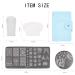 Niceneeded Nail Art Stamping Kit - 12 Designs with Rectangle & Round Plates | DIY Nail Art Tools for Creative Decoration - Buy Online on GoSupps.com
