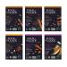 Four O'Clock Latte Variety Pack Non-Gmo Kosher Gluten-Free 6 Pack of 16 Teabags Each