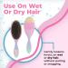 Wet Brush Original Detangler Brush - Color Wash Stripes - Ultra-Soft Bristles - Pain-Free Hair Comb - Buy Online on GoSupps.com