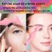 Reusable Silicone Winged Eyeliner Stencils - 5 in 1 Multi-Purpose Makeup Tool for Beginners - Pink - Buy Online on GoSupps.com