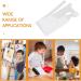 ifundom 25pcs Aprons Aprons Clear Smocks Waterproof Oil Proof Toddler Art Apron Children Cooking Apron for Painting Cooking Eating Teaching Diy Craft Picnic - Buy Online on GoSupps.com