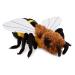 Zappi Co Plush Children's Stuffed Soft Cuddly Plush Toy-Part of Safari Animals Collection Perfect for Kids (30cm Depth)(Honey Bee)