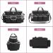 LoDird Cleaning Caddy Bag with 3 Compartments and Pockets - Black/Grey, Organizer for Supplies - Handle & Shoulder Strap, Multifunctional - Buy Online on GoSupps.com