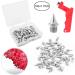100PCS Track Spikes with Spike Wrench | Replacement Spikes for Sprint Sports Shoes - Buy Online on GoSupps.com