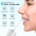 Uthvouxy Cordless Water Flosser - Portable Dental Care with 4 Modes & 5 Tips | Waterproof Rechargeable Oral Irrigator for Home & Travel - Buy Online on GoSupps.com