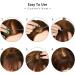 Luxiremi Clip in Bangs Human Hair Fringe Air Bangs with Temples Light Brown Wispy Bangs Hairpiece for Women Light Brown (Air Bangs) - Buy Online on GoSupps.com