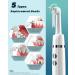 Trueocity Tooth Polisher Kit - 5 Modes Teeth Whitening & Stain Removal with 5 Heads, 3 Polishing Paste - Rechargeable Dental Plaque Tool - Buy Online on GoSupps.com