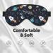 Adjustable Double-Sided Space Sleep Mask | Soft Eye Covers for Perfect Sleep | Reduce Eye Edema - Buy Online on GoSupps.com