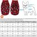 Cozy Dog Sweaters & Cat Clothes - Stylish Chihuahua Bulldog & Large Pet Sweaters in Red & Leopard - Buy Online on GoSupps.com