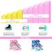 Light Up Roller Skates for Kids - Adjustable Size Pink Skates for Boys and Girls Beginners (10C-1Y) - Buy Online on GoSupps.com