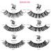 AMSDCN 10 Pairs Natural Cluster D Curly Lashes Multipack | DIY Wispy False Eyelashes | Individual 3D Mink Strips Extensions - Buy Online on GoSupps.com
