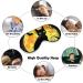 Halloween Cat Sleep Eye Mask with Elastic Strap - Unisex Sleep Travel Blindfold - Buy Online on GoSupps.com