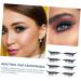 Angoily 28 Pairs Glitter Eyeliner Fake Eyelashes Cat Eyeliner Stickers Eye Makeup Sticker With Wings Tool 1 count (Pack of 1) As Shown 1 - Buy Online on GoSupps.com