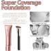 Super Coverage Foundation with Buffing Brush Moisturizing and Oil Controlling Concealer Foundation Waterproof and Long-Lasting Liquid Foundation - Buy Online on GoSupps.com