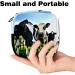 Sanitary Napkin Storage Bag & Menstrual Cup Pouch - Travel Organizer for Girls - Large Capacity Makeup Pouch - Cows Green Field Design - Multi-colored - Buy Online on GoSupps.com