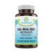Cal-Mag-Zinc Chelated with Vitamin D3 Bone Strength Supplement -Healthy Bones & Teeth Heart Muscle & Healthy Cardiovascular System -Best Whole Food Vitamin & Mineral Complex-100 Vegan Caps