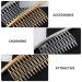LALAFINA Hair Styling Accessories - 2pcs Metal Wire Hair Combs for Bridal Wedding Veil - Assorted Colors - 10.8X4cm - Buy Online on GoSupps.com