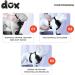 DDOXX Reflecting Airmesh Step-in Dog Harness - Adjustable for All Sizes | L (Orange) Neck 34-44 cm Breast 42-62 cm - Buy Online on GoSupps.com