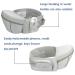 AGUDAN Baby Hip Carrier - Ergonomic Waist Stool for Toddler Gray-2 - Buy Online on GoSupps.com
