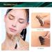 Lanciley False Eyelash Glue False Eyelash Glue with White and Black Applicator Brush Waterproof and Strong Hold False Eyelash Glue 3g*2 - Buy Online on GoSupps.com