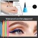 Eye Makeup Pen Dual Head Stamp 4 Colors Anti-Smudge | Eyeliner Pen | Long-Lasting Eyeliner for Eye Makeup Cosmetic Gift for Girlfriend Sister - Buy Online on GoSupps.com