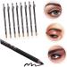 Angoily 16 pcs Makeup Girls Pencil Beauty -in- for Built-in Tool in Eyebrow Pencils with Sharpener A 1 count (Pack of 1) Blackx2pcs - Buy Online on GoSupps.com