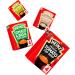 Heinz Cup Soup Variety Pack Vegetarian - 4 Delicious Flavors: Cream of Tomato Cream of Mushroom Vegetable Tomato & Basil - Instant Comfort in Every Sip (4 x 4 Sachet Boxes - 16 Sachets Total) - Buy Online on GoSupps.com