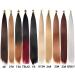 Feather Hair Extension 2 pcs Long Bone Straight Synthetic Hair Extension Easy Silky Bulk Crochet Braid Bundle Pre Stretched Fiber Braiding (Color : 30 Size : 22inches) 22inches 30 - Buy Online on GoSupps.com