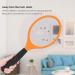 Fly Swatter Cordless Battery Power Electric Fly Mosquito Swatter Bug Zapper Racket Insects Killer Indoor(Yellow) - Buy Online on GoSupps.com