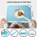 Silicone Placemats for Kids - Set of 2 Montessori Toddler Dining Mats in Yellow | Portable Food Mat for Babies - Travel-Friendly - Buy Online on GoSupps.com
