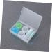 Buy Homsfou 2-St Lens Container - Stylish Double Boxes for Contact Lens Storage | International Shipping Available - Buy Online on GoSupps.com