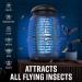 2-in-1 Bug Zapper + Attractant - 4800V Mosquito Killer - Electric Insect Fly Trap - Waterproof Indoor & Outdoor - Bright Light Bulb Lamp for Backyard, Patio, Home - Plug-in - Buy Online on GoSupps.com
