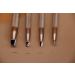 Smooth Angle Beveler Leather Stamping Tool Beveling Set 4pcs Undercut Beveler Stamps 304 Stainless Steel Carving DIY LeatherCrafts Kit