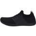 WHITIN Women's Wide Minimalist Barefoot Shoes 10 Wide W85 - All Black - Buy Online on GoSupps.com