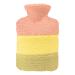 OliviaLiving Hot Water Bottle with Soft Premium Cover 1.5L Hot Water Bag for Menstrual Cramps Neck and Shoulder Pain Relief Hot and Cold Therapies Hand Feet Warmer Orange