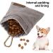 HOAAIGO Dog Training Treats with Carabiners | Hands-Free Elderly Dog Leader & Automatic Closure | Compact Feed Bag for Dogs (Gray) - Buy Online on GoSupps.com