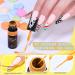 LILYCUTE Gel Liner Nail Art Polish Set - 12 Colors with Thin Brush | Soak Off Gel Paint for DIY Nail Design - Buy Online on GoSupps.com