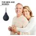 SKHAOVS Enema Bulb Douche Kit - Reusable Silicone Nozzle, Comfortable 160ml Capacity - for Men and Women - Includes Cleaning Brush (Black) - Buy Online on GoSupps.com