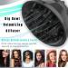 Universal Collapsible Hair Diffuser for Curly Wavy Natural Hair | Adjustable Attachment for Blow Dryer Nozzles 1.6-3.1 | Salon-Quality Results - Buy Online on GoSupps.com