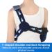 Velpeau Arm Sling with Adjustable Waist Strap - Breathable Support Brace for Shoulder & Elbow Injuries (Mesh Blue Right Hand Large - Buy Online on GoSupps.com