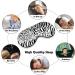 Adjustable Animal Tiger Leopard Skin Sleep Mask for Women | Stylish Eye Shades with Elastic Strap - Buy Online on GoSupps.com