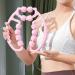 Colcolo Leg Massage Roll - Deep Fabric Massager for Thighs Shoulders & Yoga - 12 Bikes Manual Roll - Pink | International Shipping Available - Buy Online on GoSupps.com