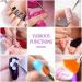 Hanyousheng Nail Art Brushes Set 15 pcs Nail Art Design Pinceaux + 3 pcs Detailer Brush Tool Acrylic Nail Brush Nylon Brush Head Nails Tools for DIY Design(Black Purple) 15+3 pcs 18.0 - Buy Online on GoSupps.com